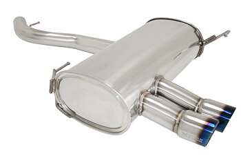 BMW 3 E90/92 07-11 (328I/X) AXLE BACK EXHAUST BURNT ROLL TIP