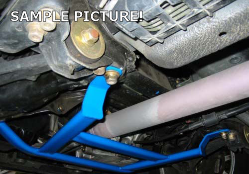 MAZDA 3 MEGAN RACING FRONT LOWER H-BRACE - 2