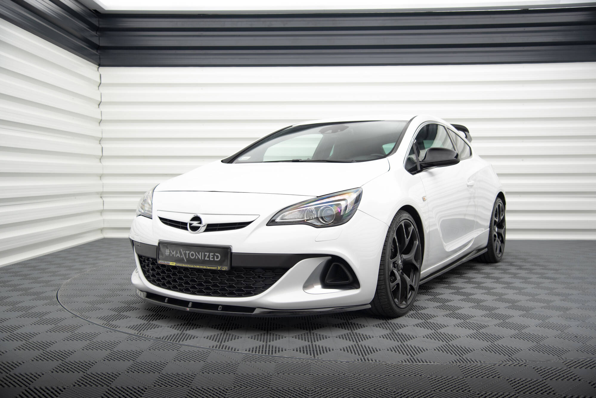 Front Splitter Opel Astra J OPC / VXR Nurburg - 3