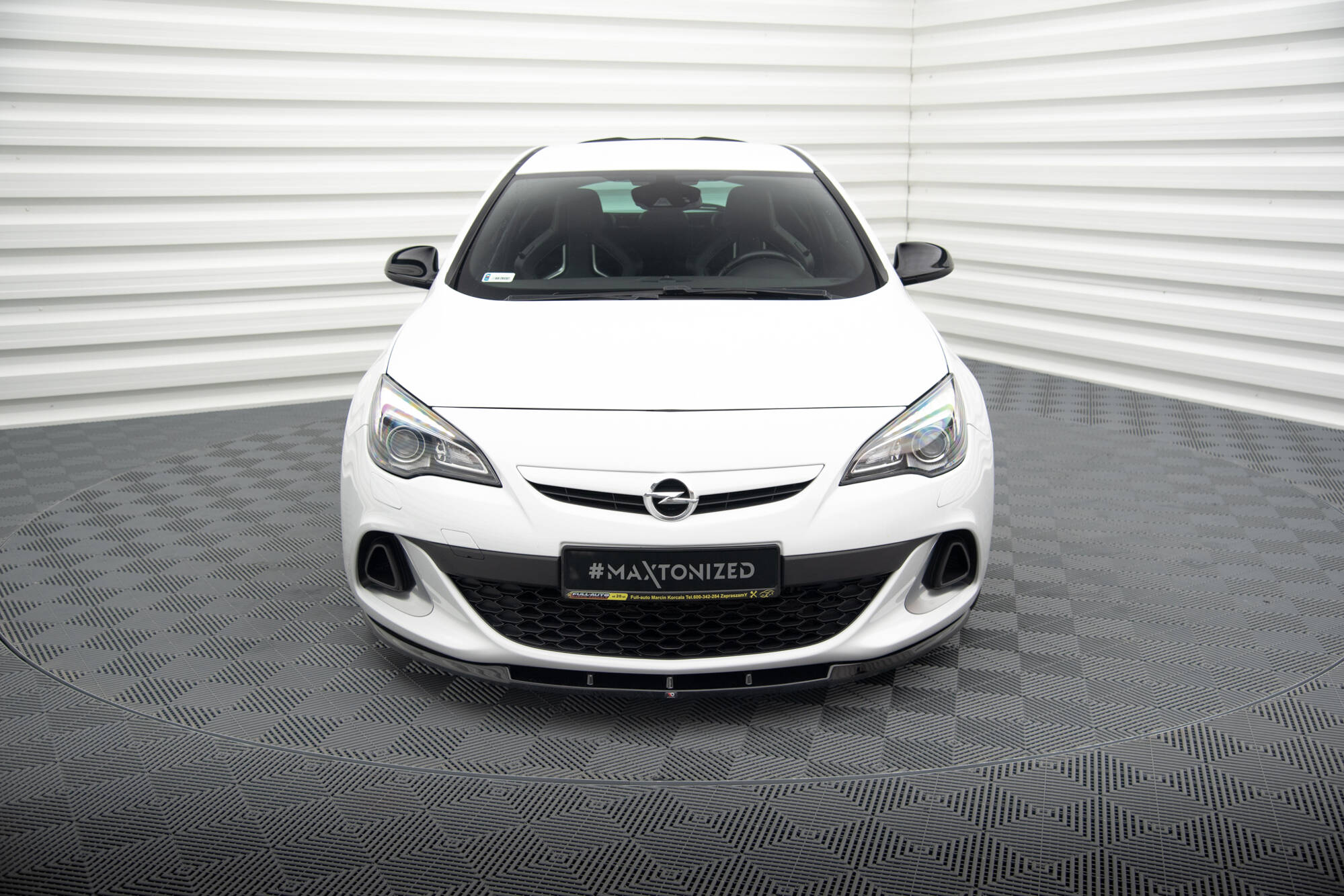 Front Splitter Opel Astra J OPC / VXR Nurburg - 2