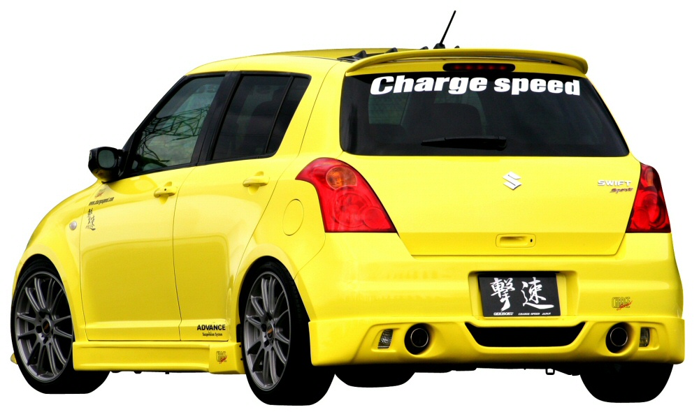 SUZUKI SWIFT 05+ CHARGESPEED REAR BUMPERLIP HALFTYPE
