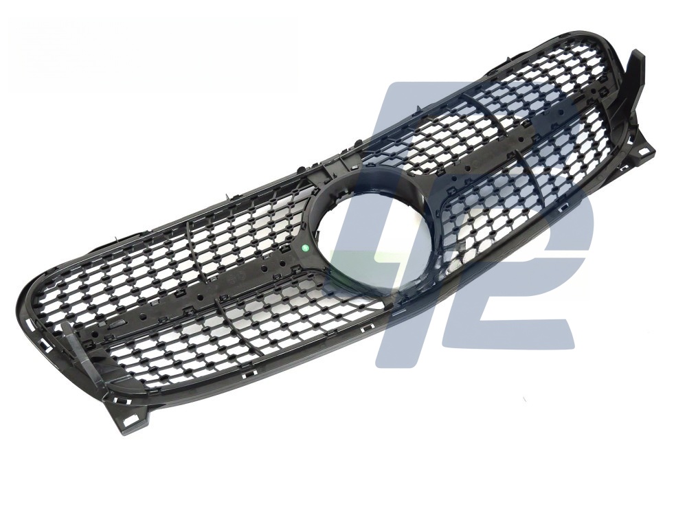 Grille Diamond Black/Chrome for Mercedes GLA X156 2013–2016 - 2
