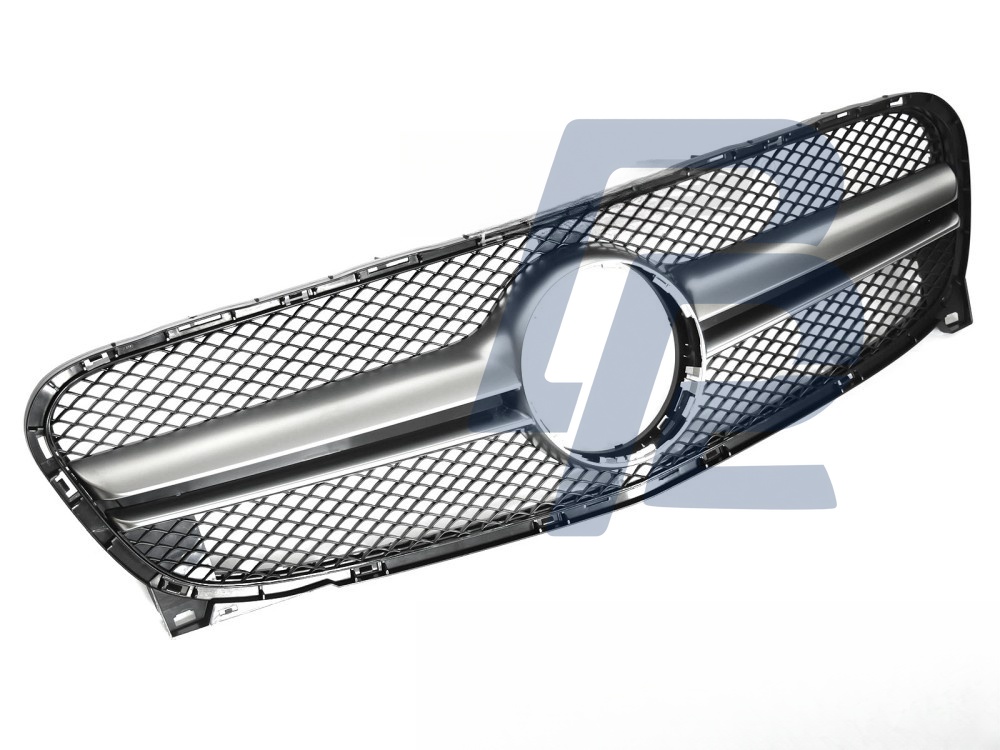Grille Black Silver for Mercedes GLA X156 2013–2016 - 3