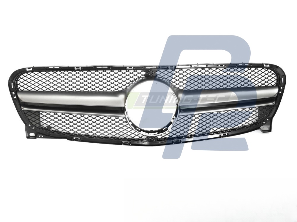 Grille Black Silver for Mercedes GLA X156 2013–2016 - 4