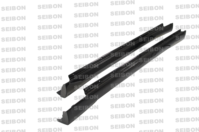 INFINITI G35 4D 03-05 SEIBON TW CARBON SIDESKIRTS - 2