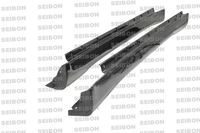INFINITI G35 4D 03-05 SEIBON TW CARBON SIDESKIRTS - 3