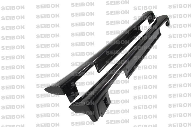 INFINITI G35 4D 03-05 SEIBON TW CARBON SIDESKIRTS - 4