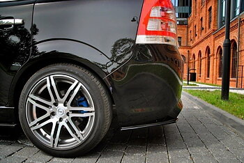 Rear Side Splitters Vauxhall/opel Zafira B OPC