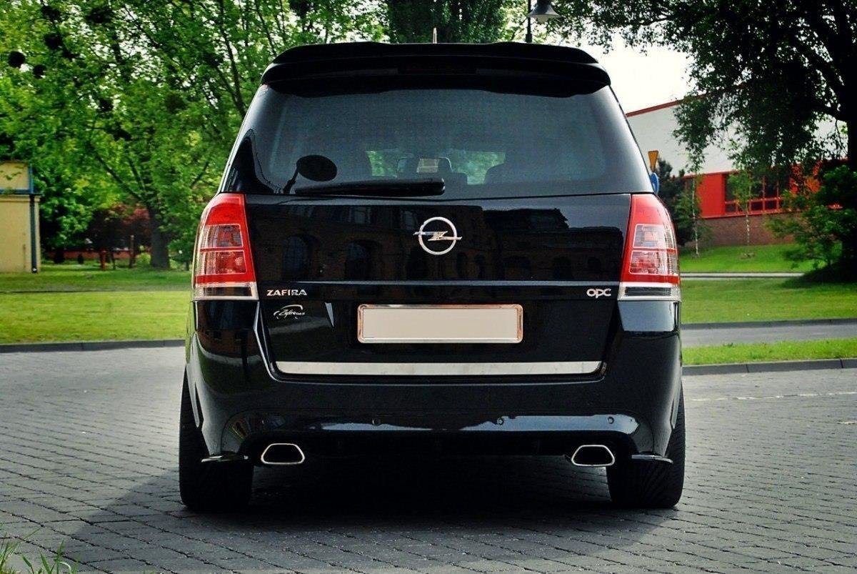 Rear Side Splitters Vauxhall/opel Zafira B OPC - 5