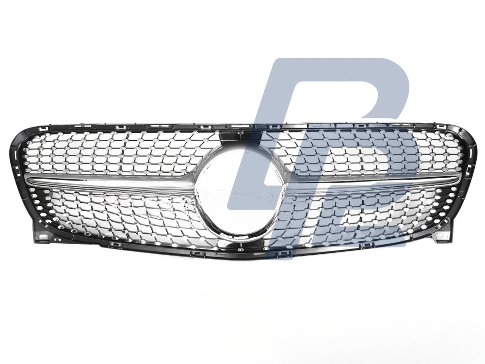 Grille Diamond Silver Chrome for Mercedes GLA X156 2013–2016 - 2