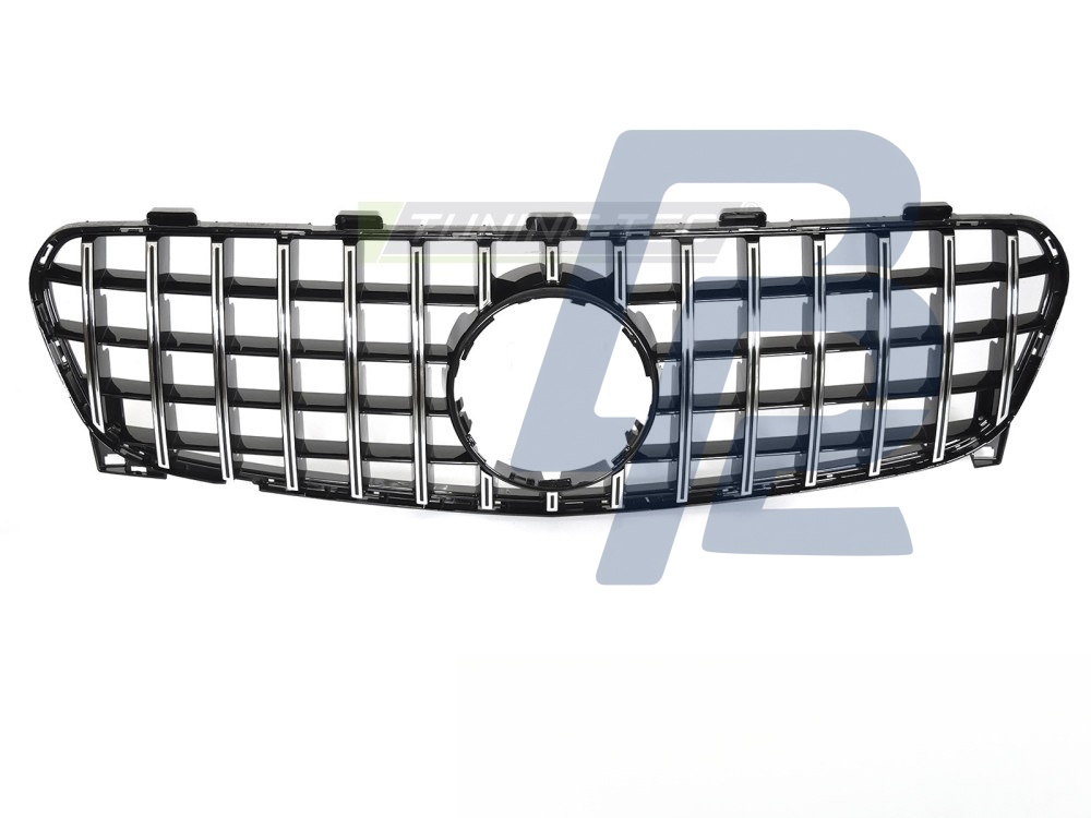 Grille Sport Black/Chrome for Mercedes GLA X156 2016–2019 - 5