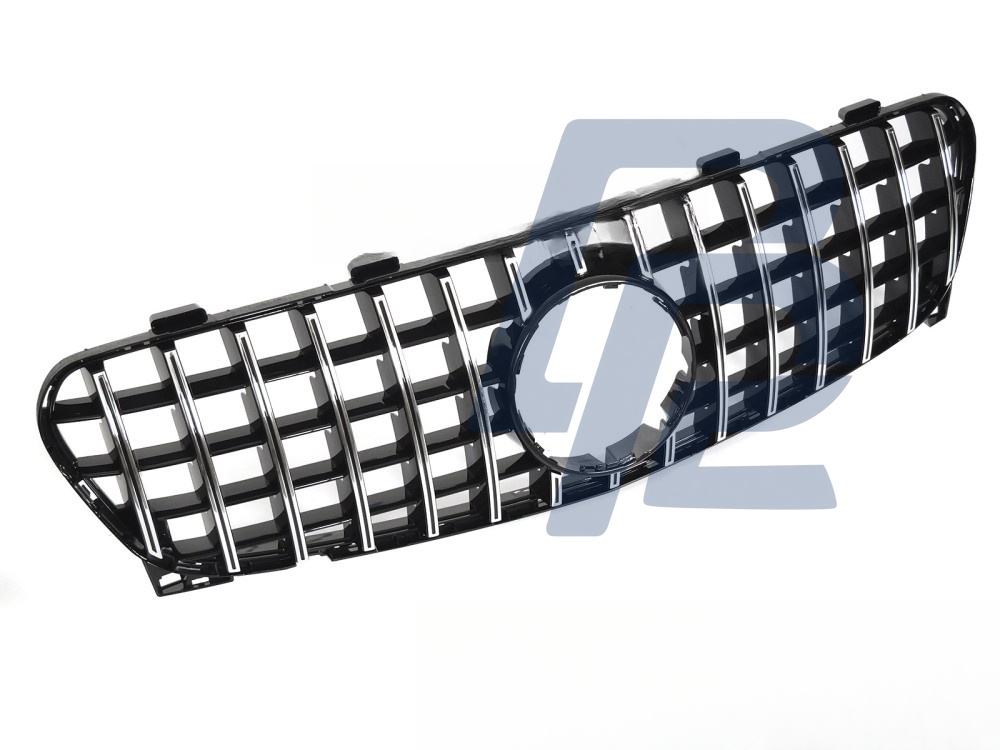 Grille Sport Black/Chrome for Mercedes GLA X156 2016–2019 - 4