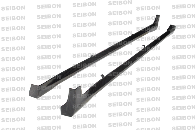 INFINITI G37 4D 08-12 SEIBON NS CARBON SIDESKIRTS