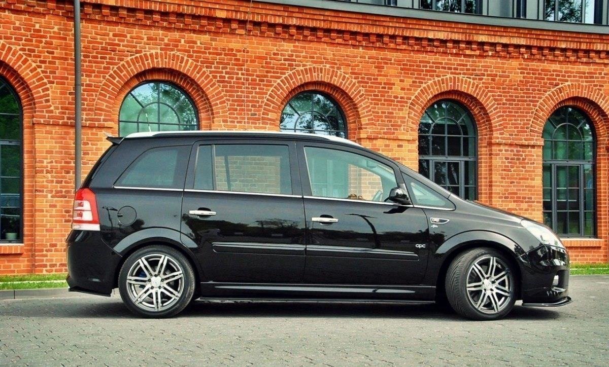 Side Skirts Diffusers Vauxhall/opel Zafira B OPC - 5