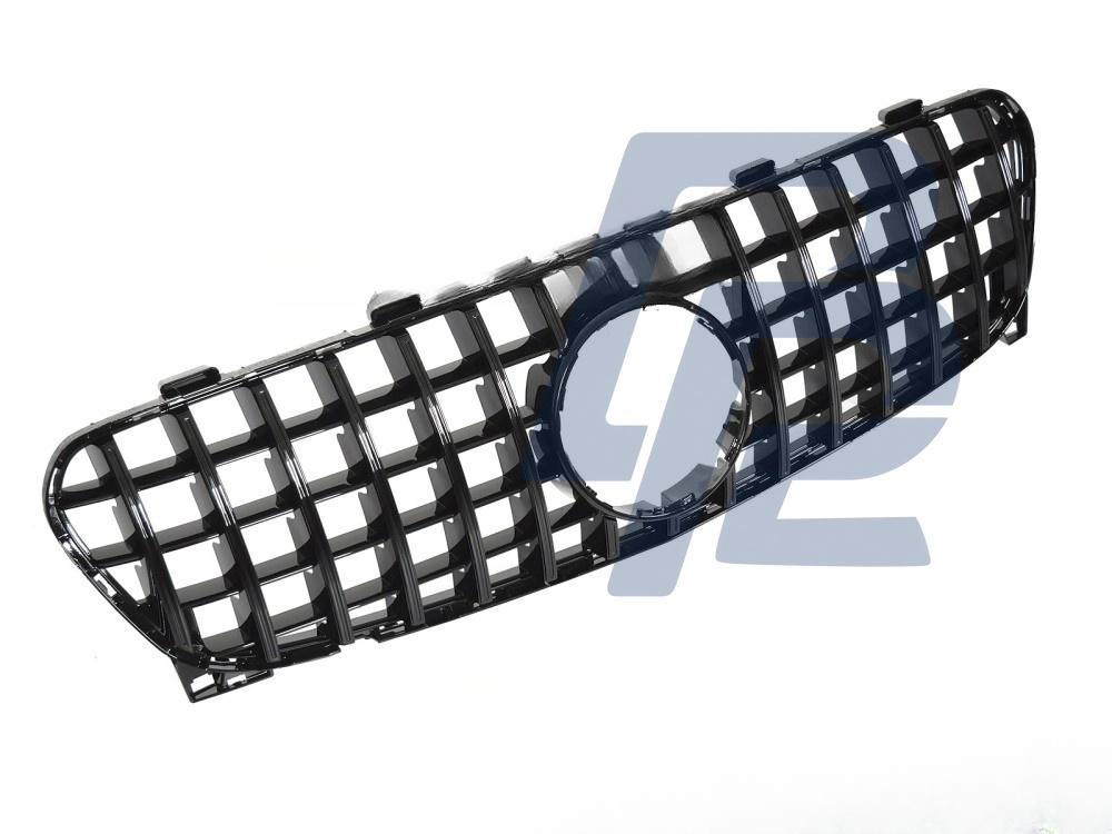 Grille Sport Gloss Black for Mercedes GLA X156 2016–2019 - 4