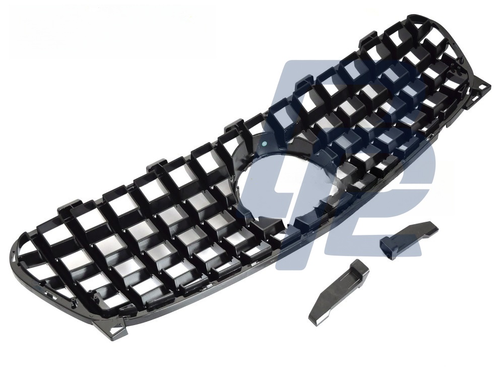 Grille Sport Gloss Black for Mercedes GLA X156 2016–2019 - 3