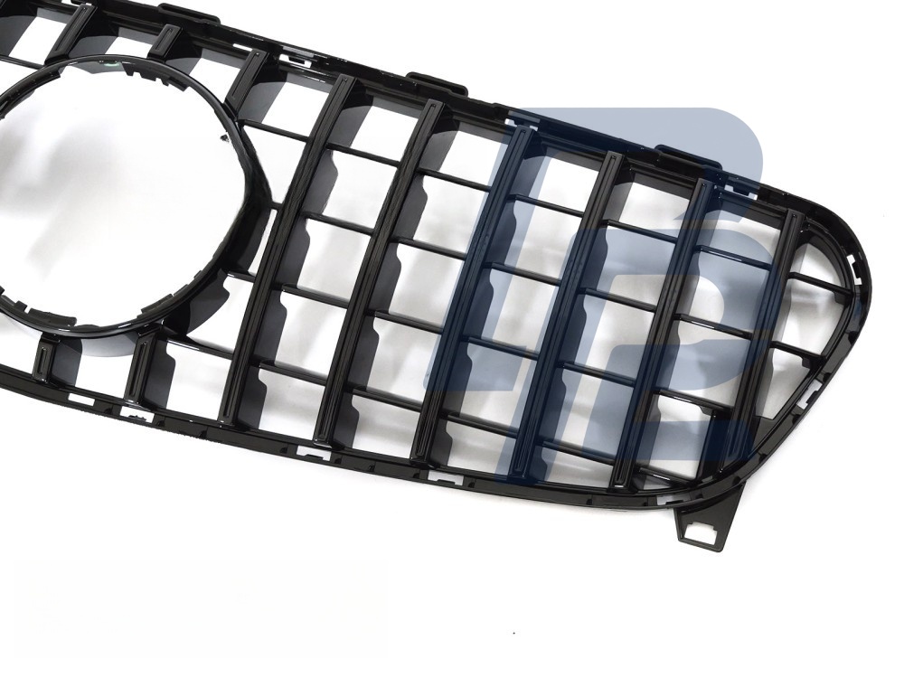 Grille Sport Gloss Black for Mercedes GLA X156 2016–2019 - 2