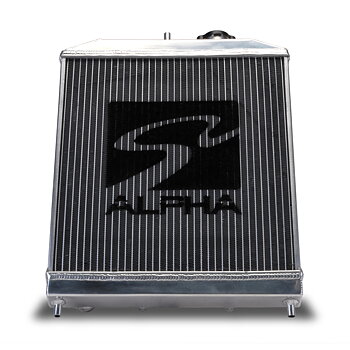 HONDA CIVIC/DELSOL 92-00 ALPHA SERIE ALU RADIATOR SKUNK2