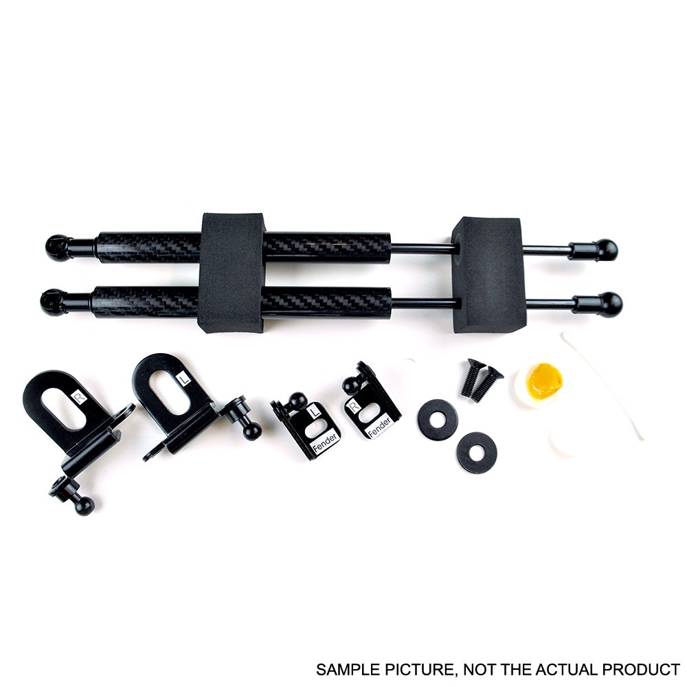 SUBARU IMPREZA GD 01-05 CARBON BOLT-ON HOOD DAMPERS [SIX] - 3