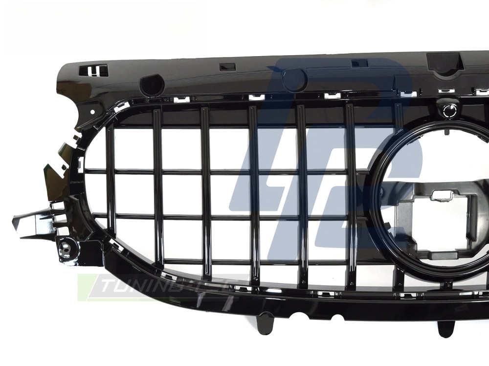 Grille Sport Gloss Black for Mercedes GLA H247 2019–2023 - 2