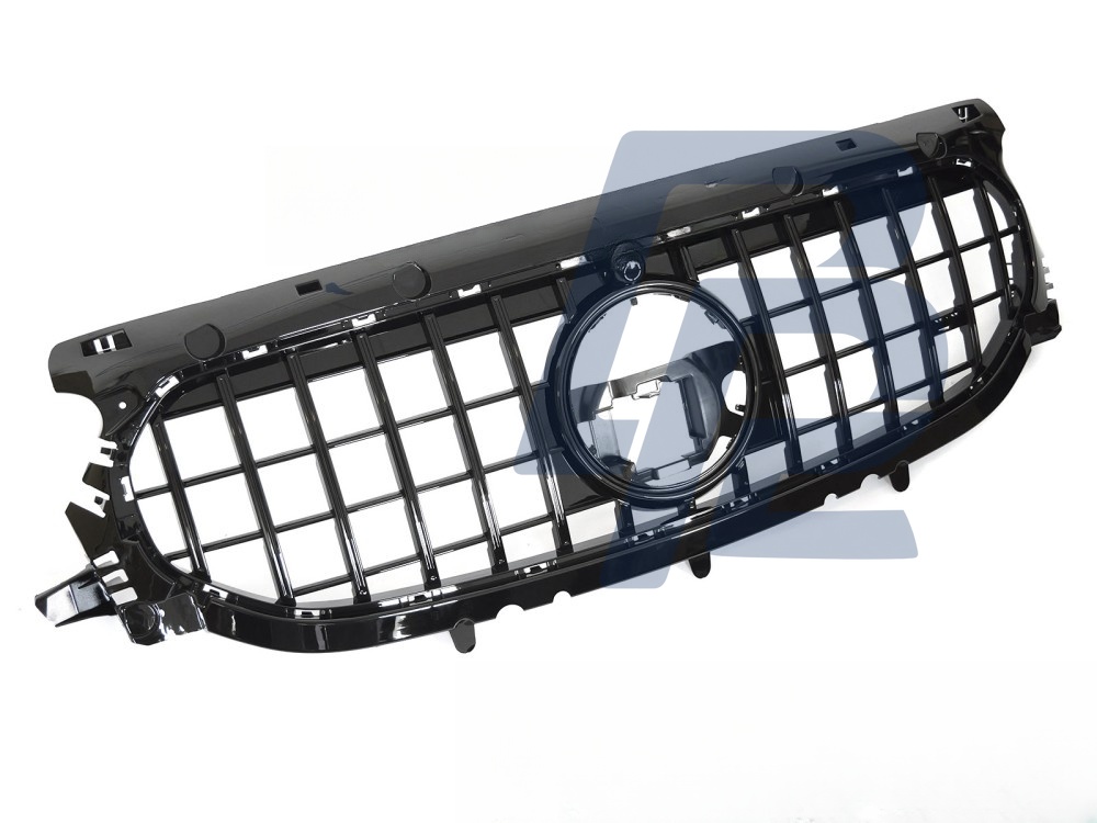 Grille Sport Gloss Black for Mercedes GLA H247 2019–2023 - 4