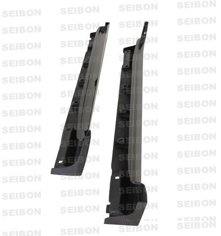 SUBARU STI 08-11 HATCHBACK SEIBON OEM CARBON SIDESKIRTS - 2