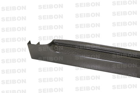 SUBARU STI 08-11 HATCHBACK SEIBON OEM CARBON SIDESKIRTS - 4