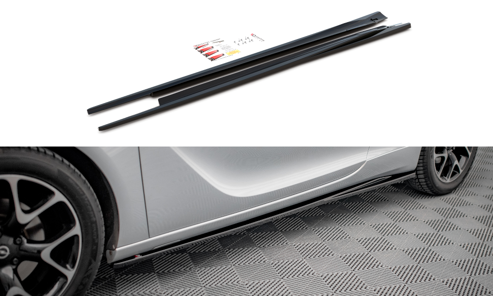 Side Skirts Diffusers Opel Astra GTC Opc-line J (2011-2018)