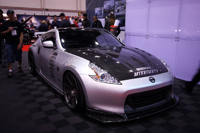 NISSAN 370Z 09-10 SEIBON NS CARBON SIDESKIRTS - 4