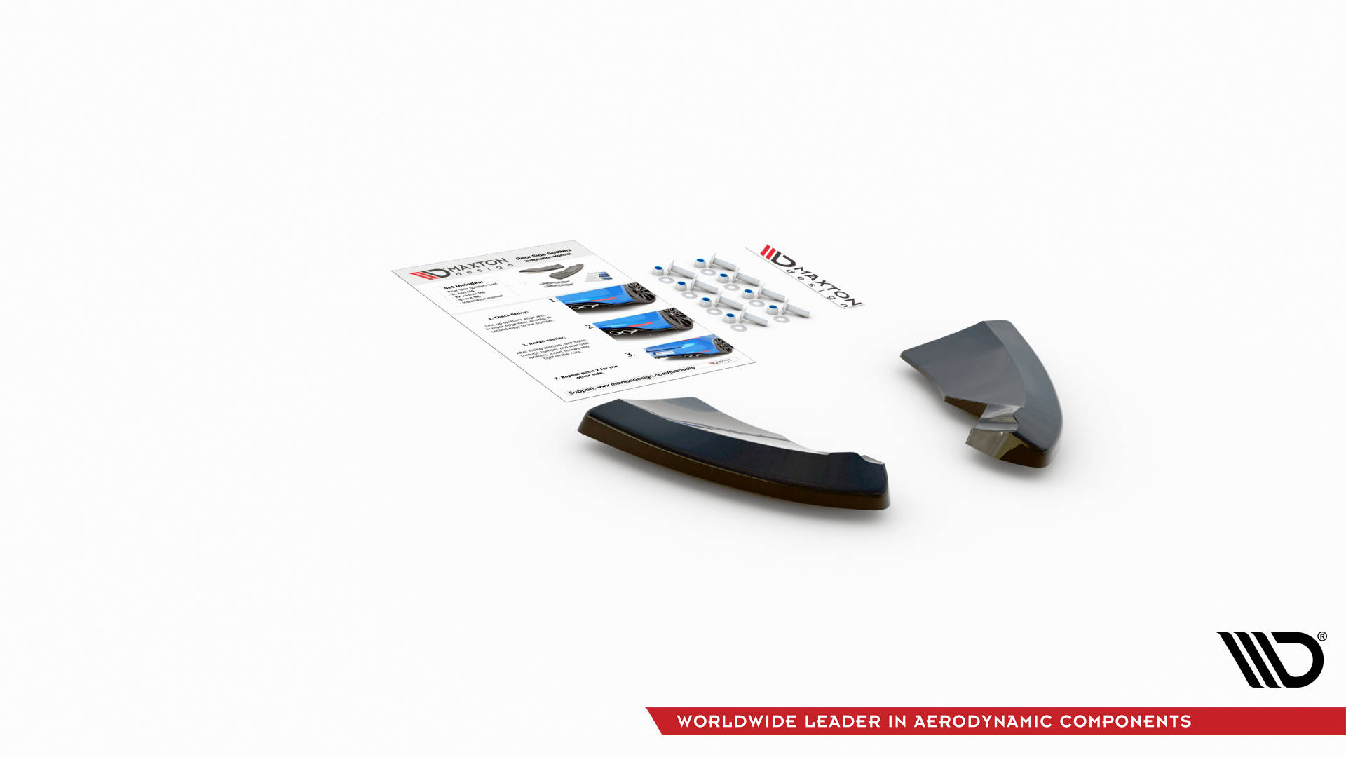 Rear Side Splitters V.1 Opel Astra GTC OPC-Line J - 5