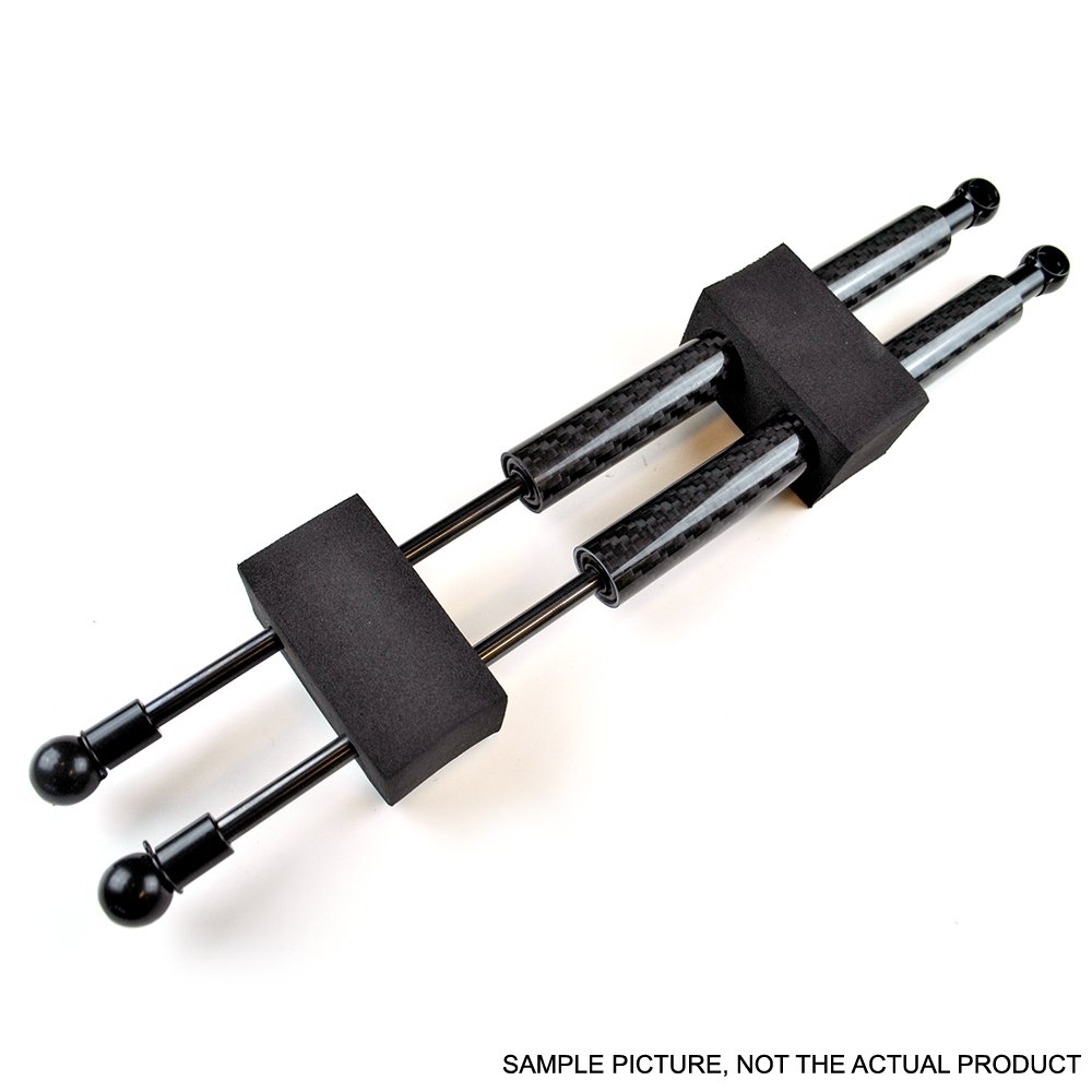 MITSUBISHI LANCER EVO 7/8/9 CARBON BOLT-ON HOOD DAMPERS SIX