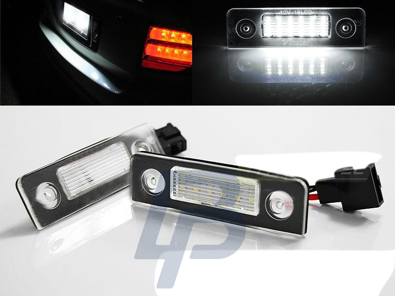 LICENSE LED LIGHTS SKODA OCTAVIA 09- / ROOMSTER 06-10 CANBUS LED - 5