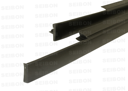 NISSAN GTR R35 09-10 SEIBON OEM CARBON SIDESKIRTS - 3