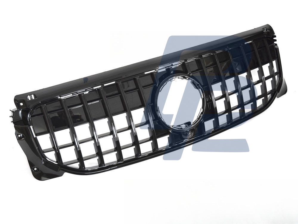 Grille Sport Gloss Black for Mercedes GLB X247 2019–2023 - 2