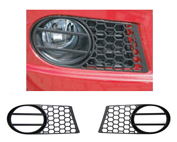 SUZUKI SWIFT 2005+ BLACK ABS FOG LIGHT CAPS [SIX]