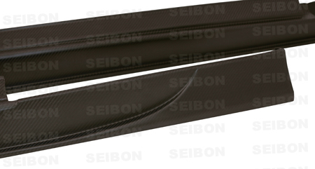 NISSAN GTR R35 09-16 SEIBON SS CARBON SIDOKJOLAR - 4