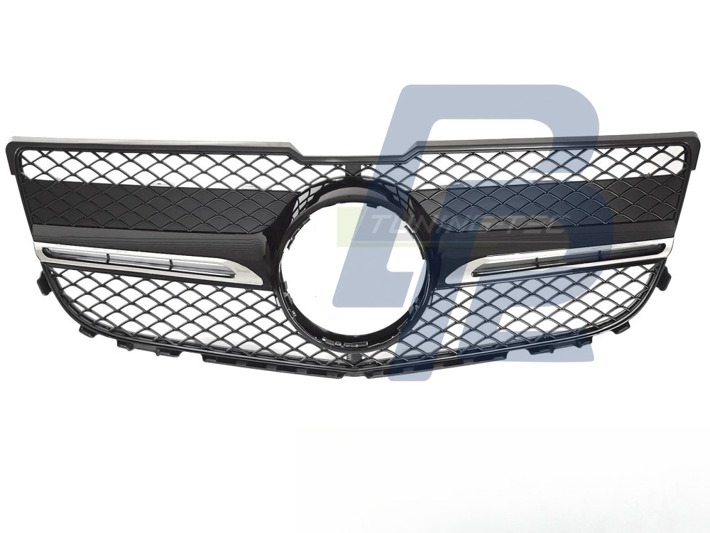 Grille Sport Black/Chrome for Mercedes GLK X204 2013–2015 - 4