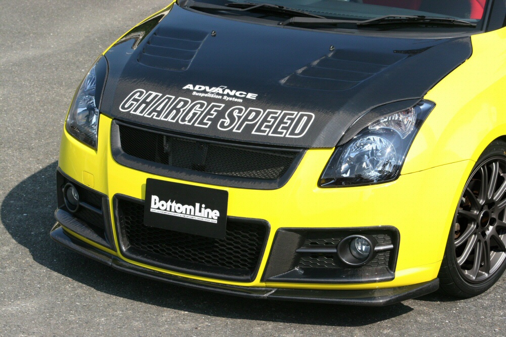 SUZUKI SWIFT II 05+ CHARGESPEED FÄRMRE GRILL