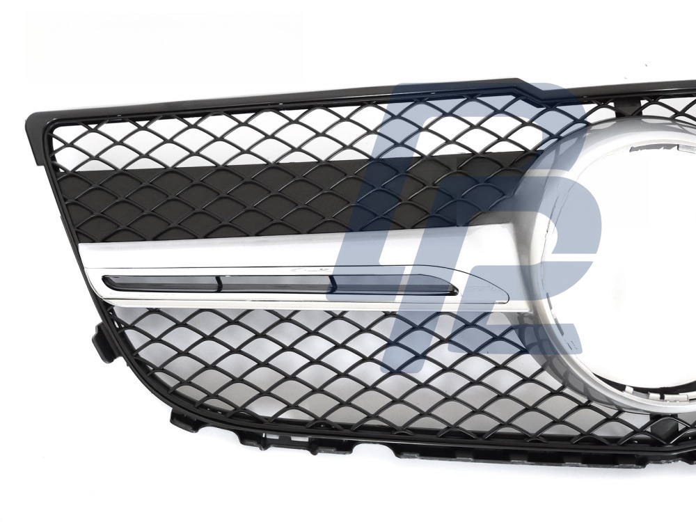 Grille Sport Silver Chrome for Mercedes GLK X204 2013–2015 - 4
