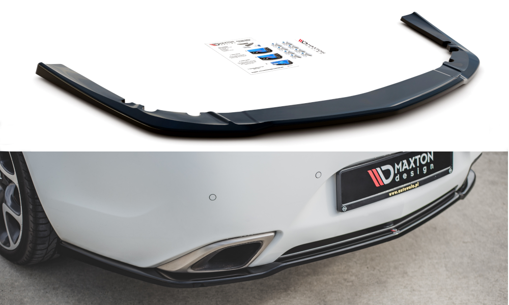Central Rear Splitter Opel/vauxhall Insignia MK1 Vxr/opc Facelift (2013-2017)
