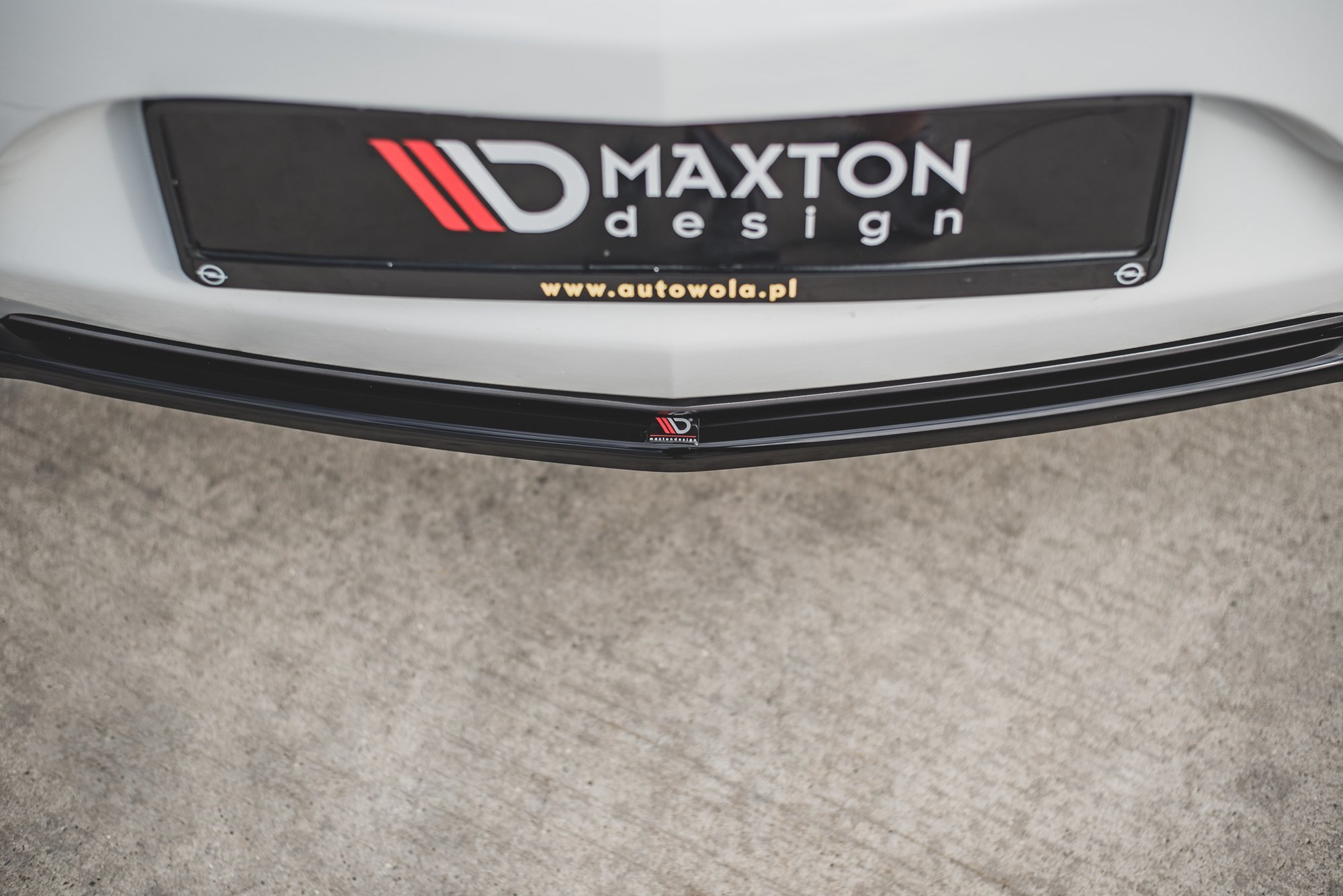 Central Rear Splitter Opel/vauxhall Insignia MK1 Vxr/opc Facelift (2013-2017) - 3