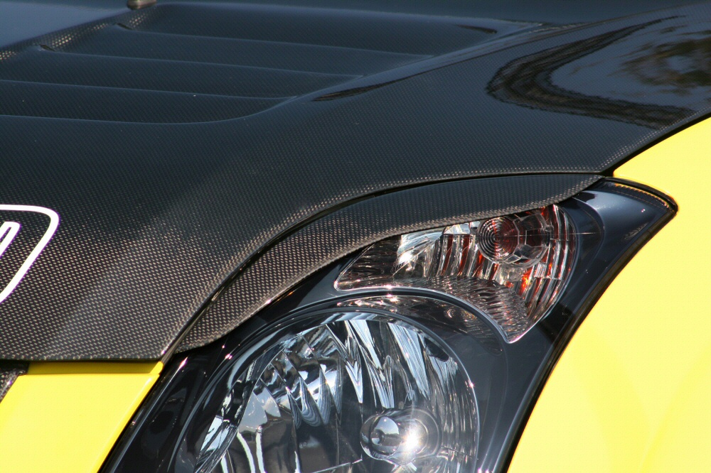 SUZUKI SWIFT II 05+ CHARGESPEED HEADLIGHT EYEBROWS