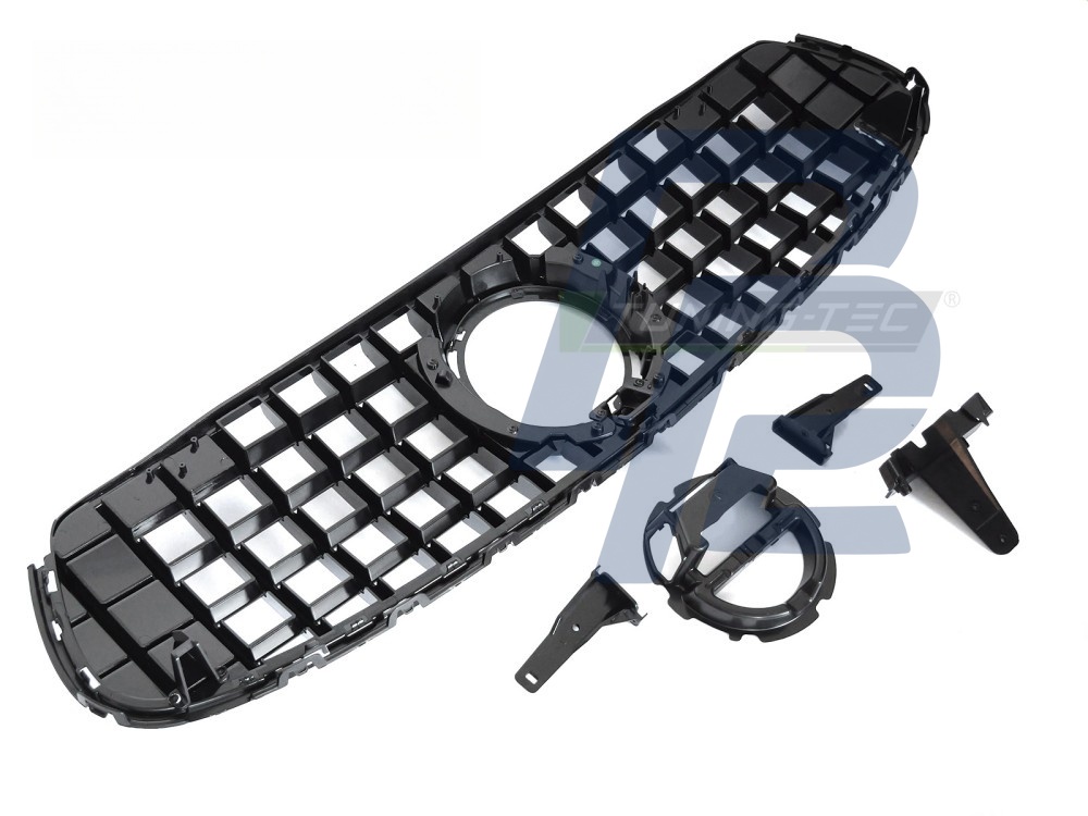 Grille Sport Black/Chrome for Mercedes W253 2019–2022 - 5