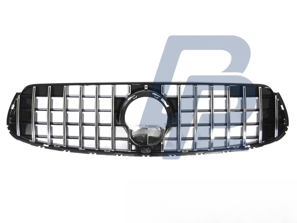 Grille Sport Black/Chrome for Mercedes W253 2019–2022 - 2