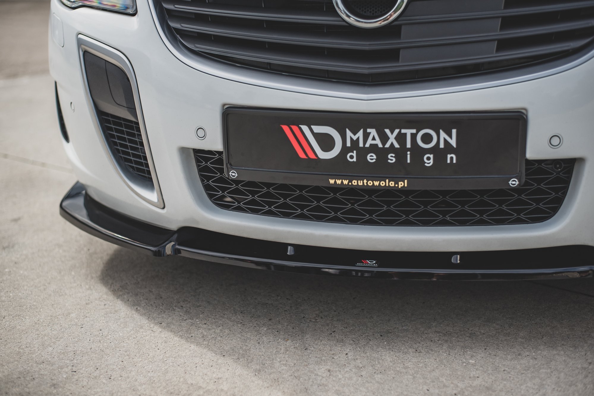 Front Splitter V1 Opel/vauxhall Insignia MK1 Vxr/opc Facelift (2013-2017) - 3