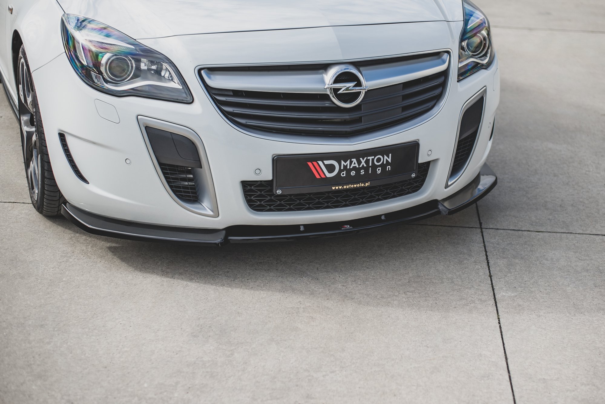 Front Splitter V1 Opel/vauxhall Insignia MK1 Vxr/opc Facelift (2013-2017) - 5