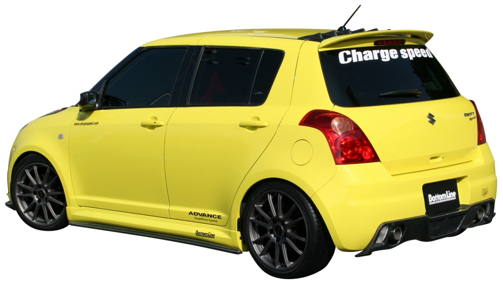 SUZUKI SWIFT II SPORT 05+ CHARGESPEED BOTTOMLINE REAR BUMPER