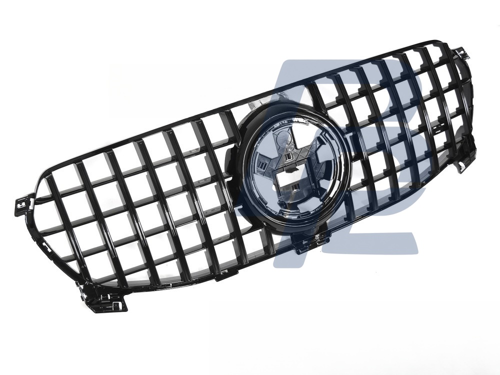 Grille Sport Gloss Black for Mercedes GLE V167 2019–2023 - 4