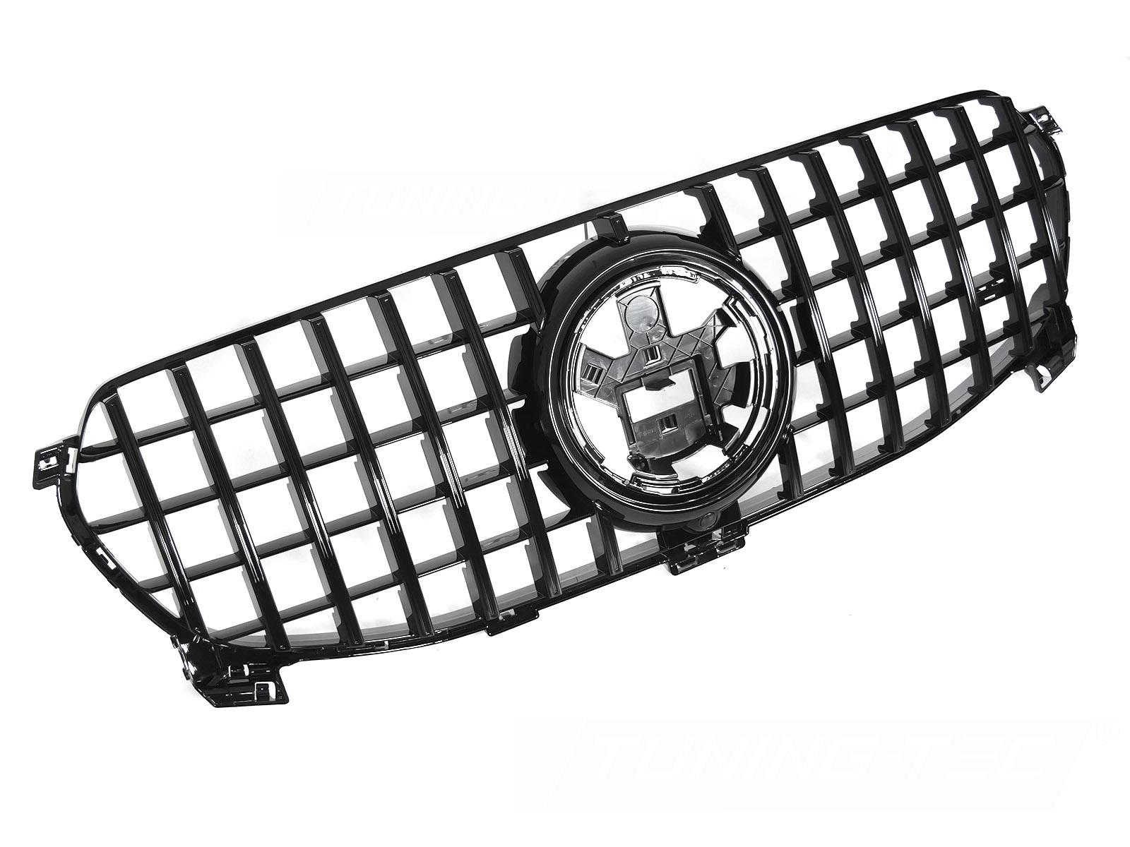 GRILL SPORT BLANK SVART TILL MERCEDES GLE V167 2019-2023