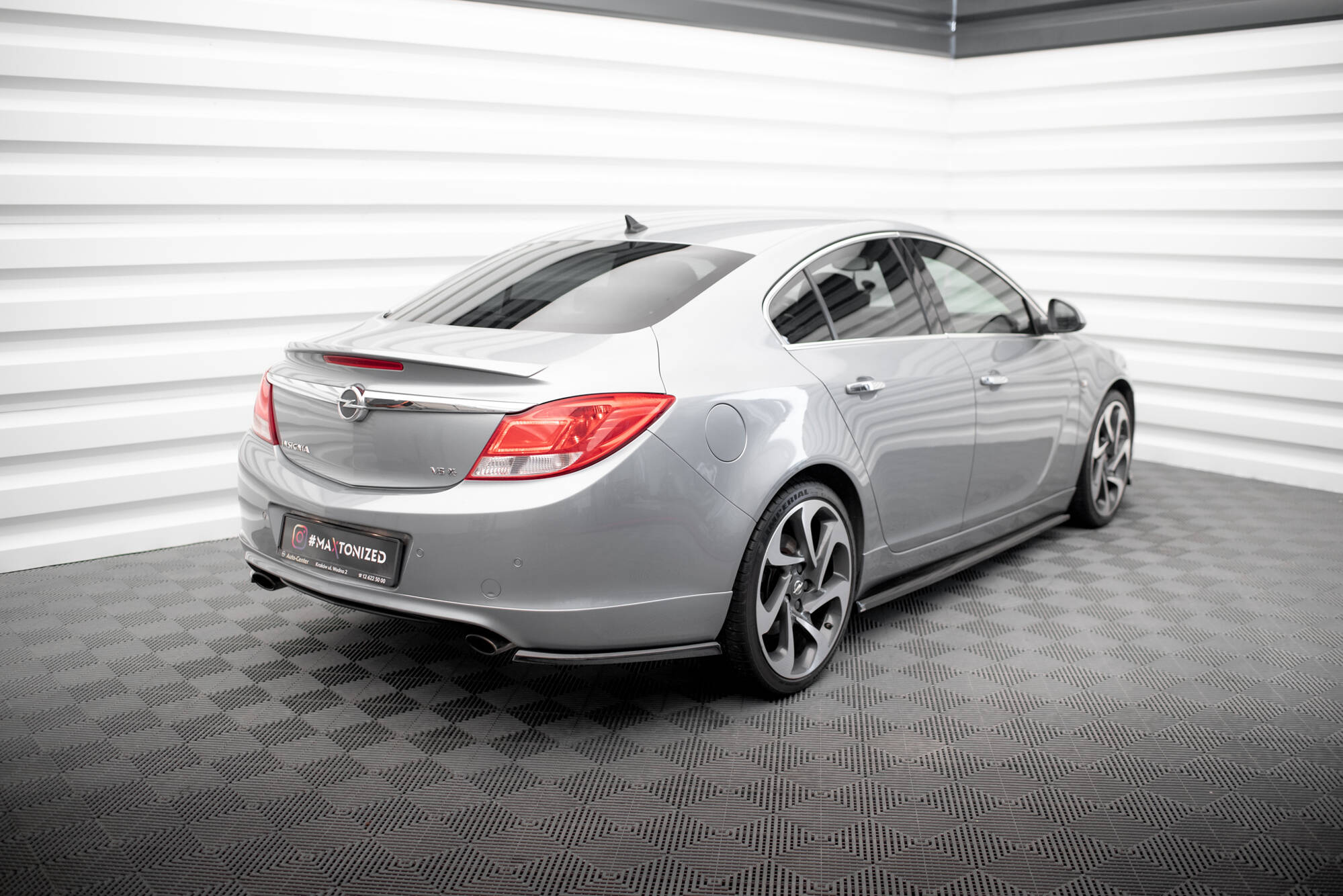 Rear Side Splitters Opel Insignia OPC-Line Mk1 - 3